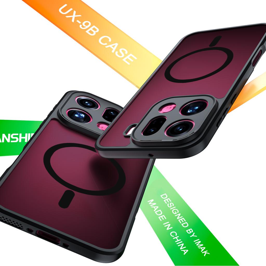For OPPO Find X9 Pro 5G Phone Case IMAK Case UX-9B Series Magnetic Cover