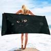Kitten Cat Microfiber Beach Towel,Oversized Soft Absorbent Quick Dry Sand Free Thin Lightweight Beach Towel,Pool Swimming Towels