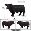 Realistic Farm Animal Model Set: Dairy Cow, Simmental Bull, Yellow Cattle, Fighting Bull, Water Buffalo, Yak