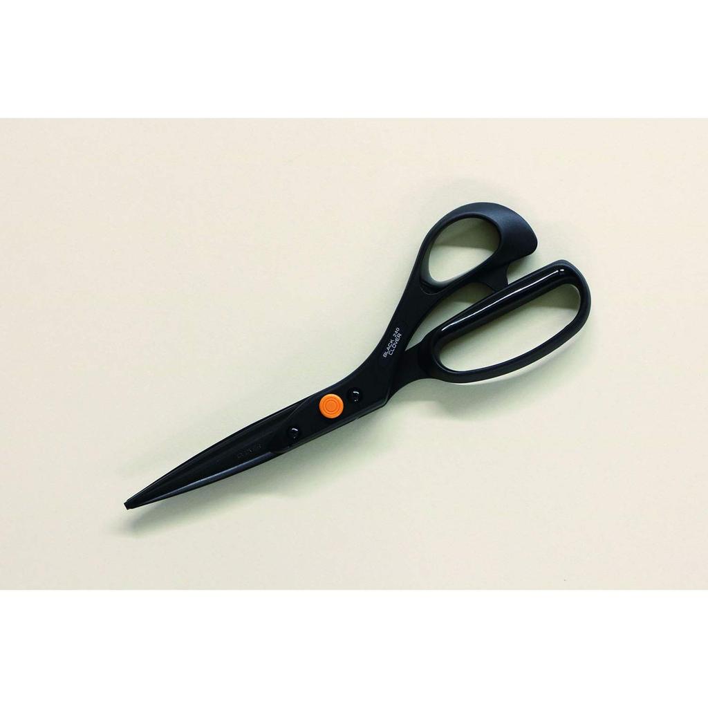 Clover Fabric 24cm Scissors, Black,