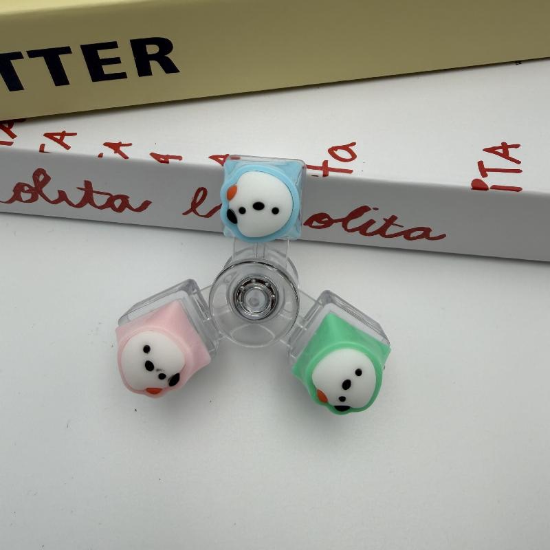 LED Lighted Puppy Keycap for Stress Relief Fidget Fun on Keyboards for Kids
