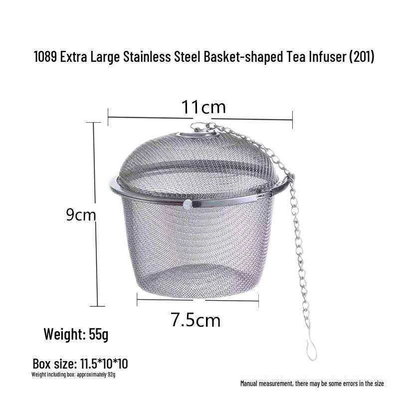 304 Stainless Steel Spice Infuser & Tea Steeping Mesh Ball