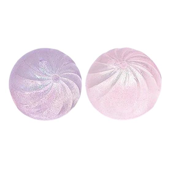 1/2/4Pcs Clear Steamed Bun Toy Stress Relief Slow Rising Small Dumpling Sensory Toy Hand Relaxation Soft Dough Ball Squeeze Fidget Toy
