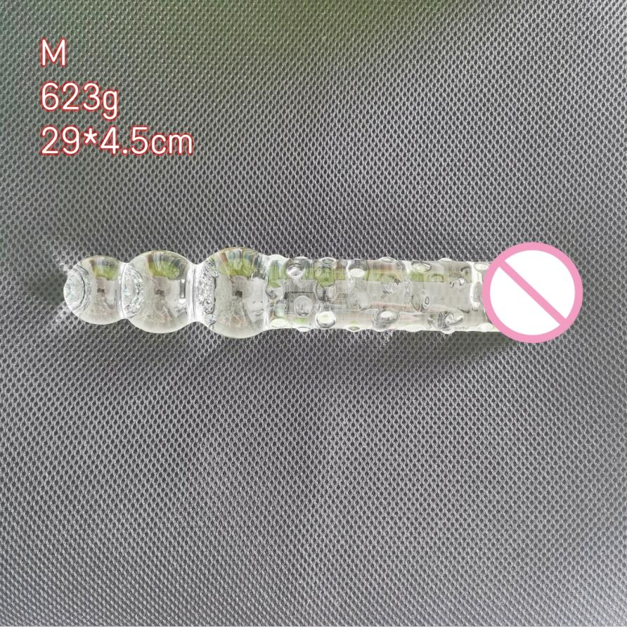VaHppy 14 Styles Glass Phallus Artificial Penis Alien Large Dildo Sex Toys For Women Gay Anal Plugs Masturbators Adult Products
