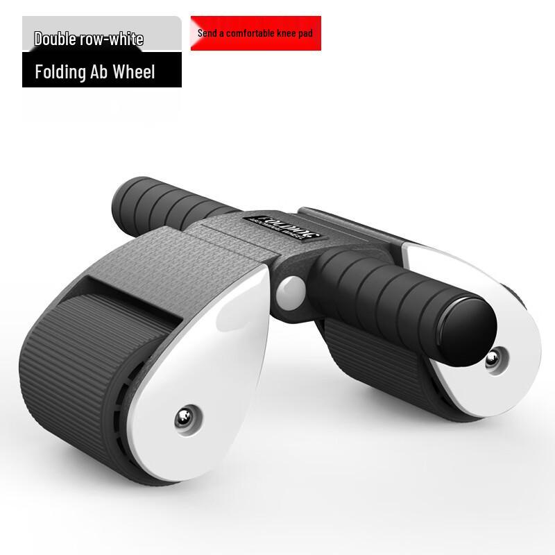 XINBODA Foldable Double Wheel Abdominal Exerciser