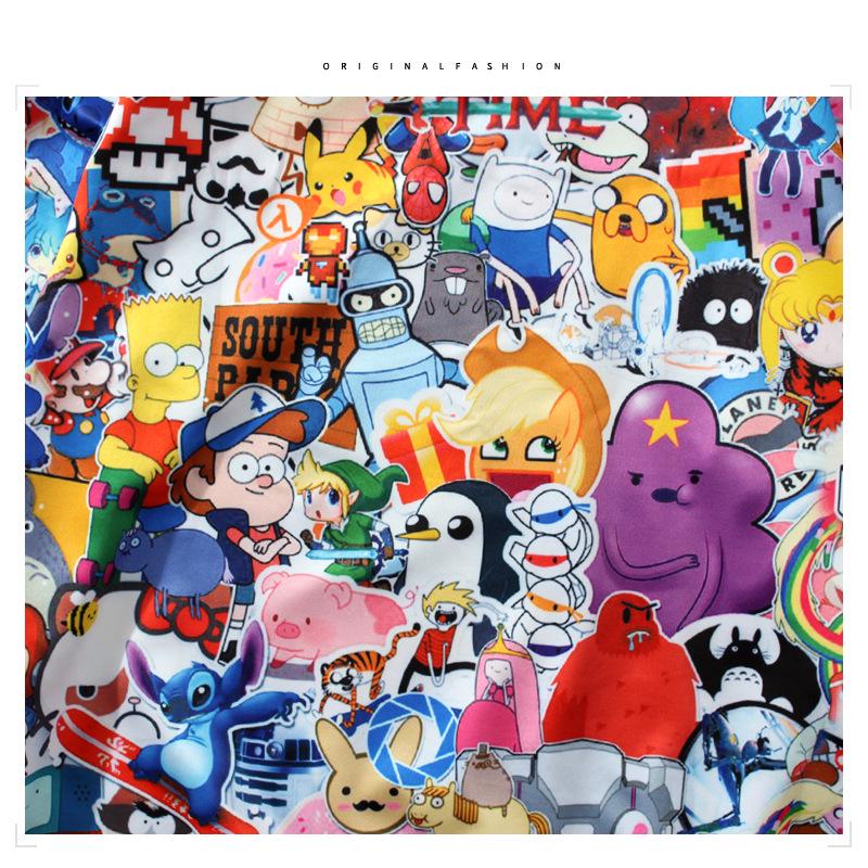 Hochwertiger Niedlicher Anime-Print Hoodie: Lässiges, lockeres, vielseitiges Sweatshirt im amerikanischen Stil