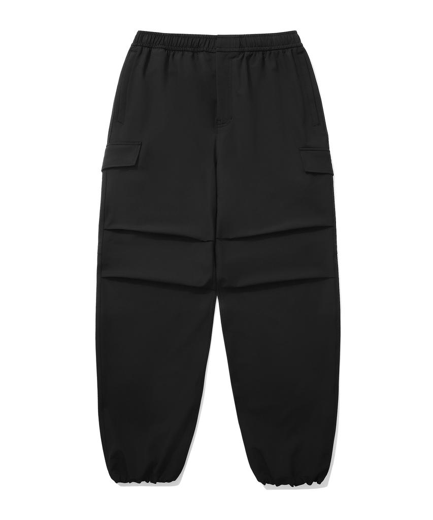COVERNAT Parachute Semi-Wide Fit Cargo Pants Black