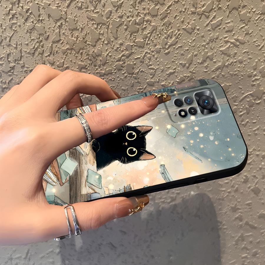 Phone Cover Case for Xiaomi Redmi Note 14 10 12C 13C 14C A3 13 Pro Plus A1 12 11 9 8 7 K80 A4 A5 A2 K40 A1 Cartoon Cat