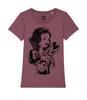 Gothic Snow White Tattooed Gothic Tattooed Snow White Dark T-Shirt Girl