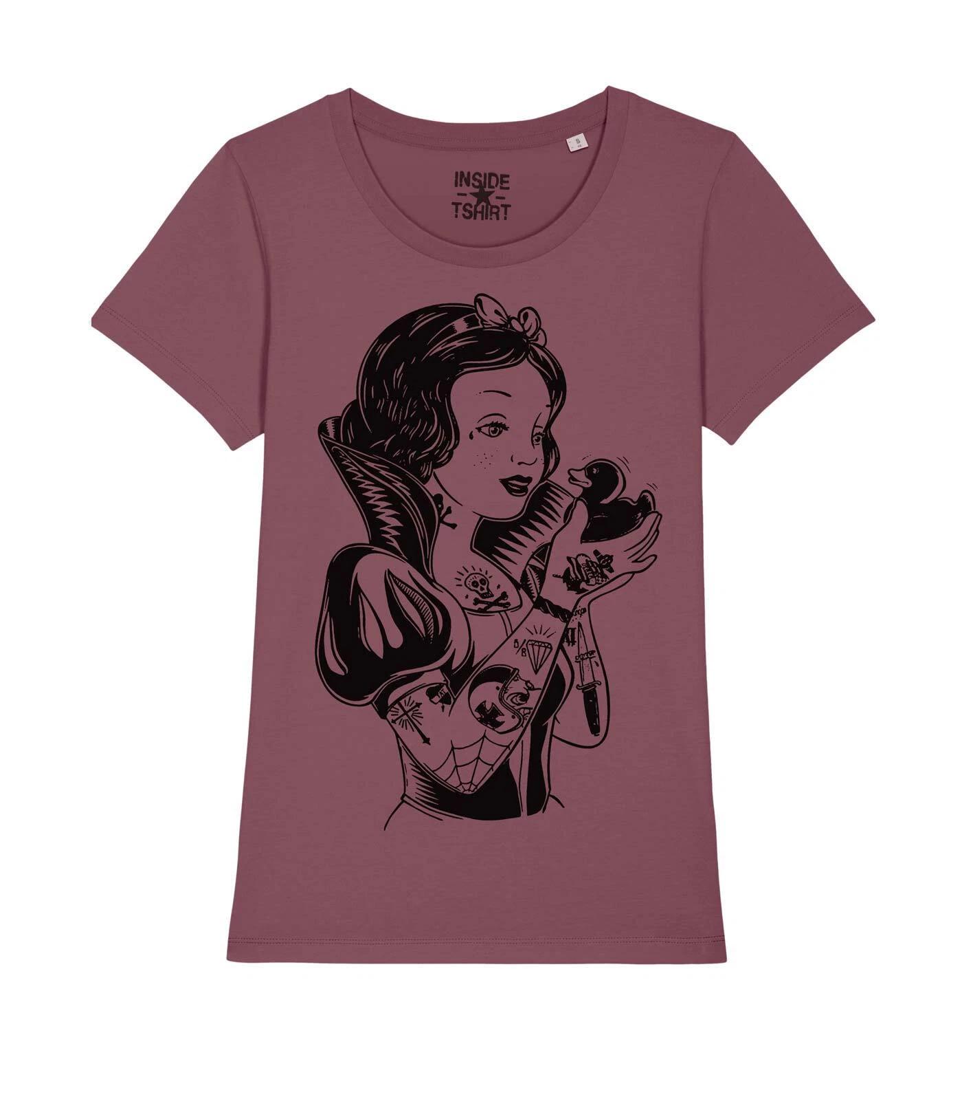 

Gothic Snow White Tattooed Gothic Tattooed Snow White Dark T-Shirt Girl XL