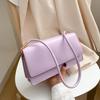 Yogodlns Small Fashion Shoulder Bag For Women New Square Design PU Leather Flap Bag