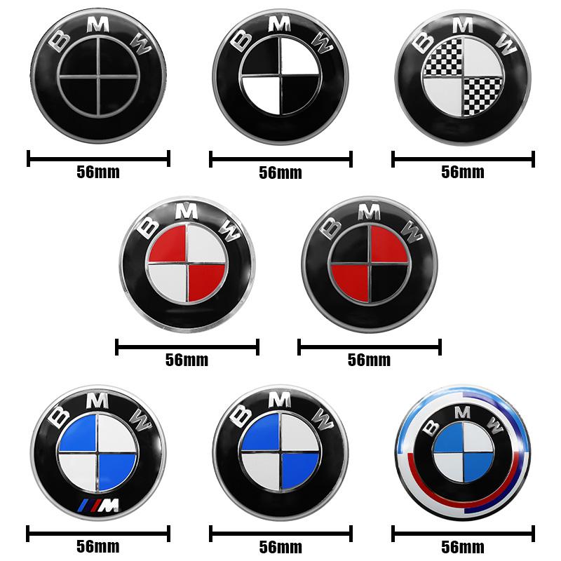 4Pc 56mm+60mm Car Logo Wheel Center Cap Emblem For BMW M Performance E46 E90 E60 F10 E39 F30 E36 F20 E87 E90 E70 Hub Cover Badge