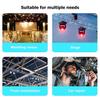 250W Rechargeable Angle Drill 3/8" Ratchet Wrench Set Screwdriver Wrench Tools 47N.m Cordless Electric Wrench with 2 Battery Charger