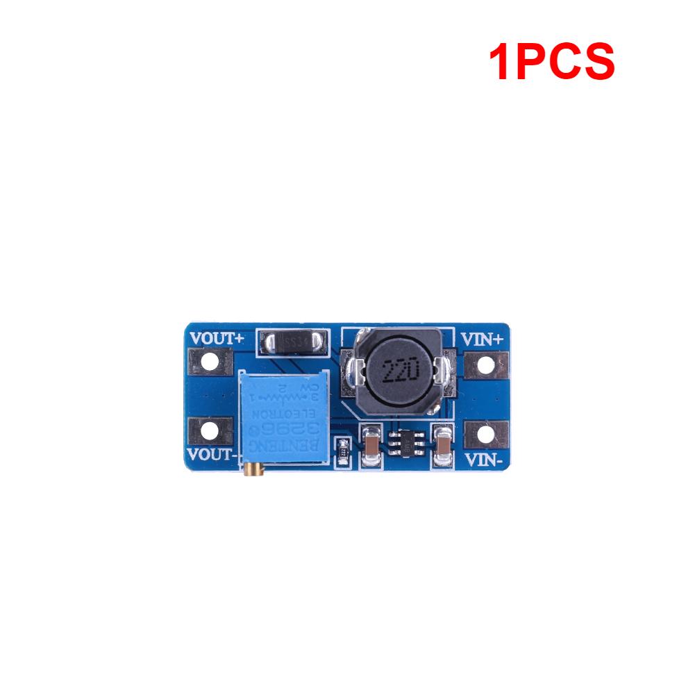1-20PC MT3608 DC-DC Step Up Converter Booster Power Supply Module Boost MAX Output 28V 2A For Arduino Adjustable 5V/9V/12V/24V