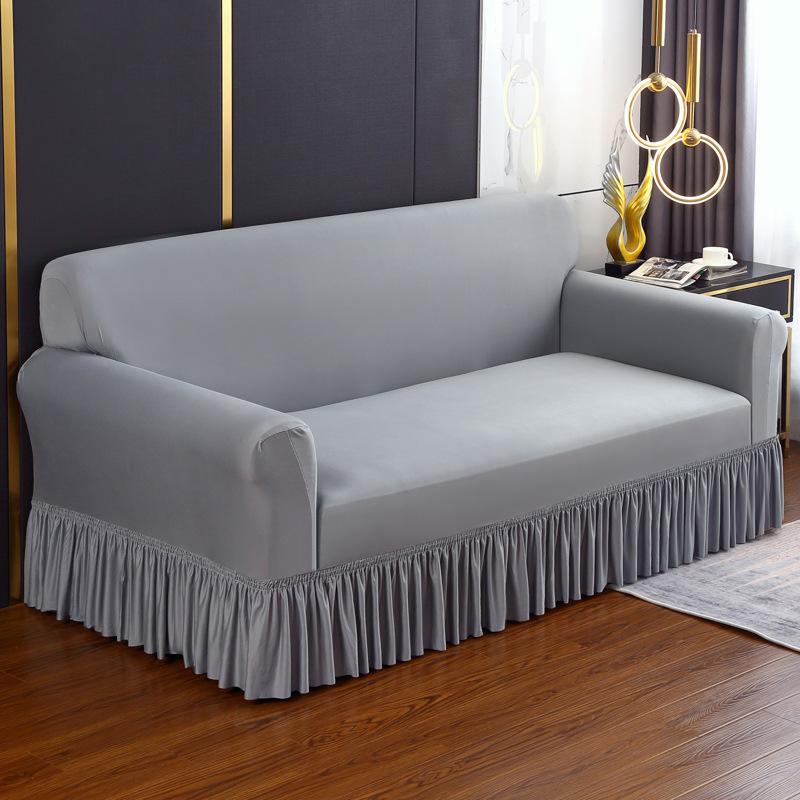 Skirt Sofa Cover Universal Elastic Sofa Cover All-Inclusive Universal Combination Sofa Cover