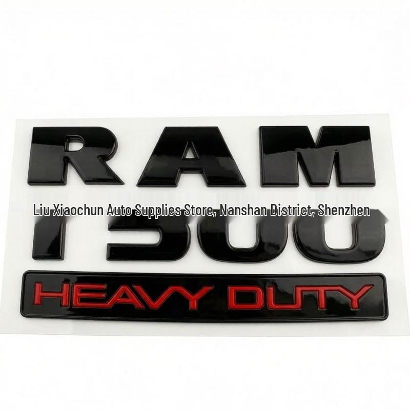Fits Dodge RAM 1500/2500/3500 Heavy Duty Pickup: Modified Car Emblem Side Fender Sticker