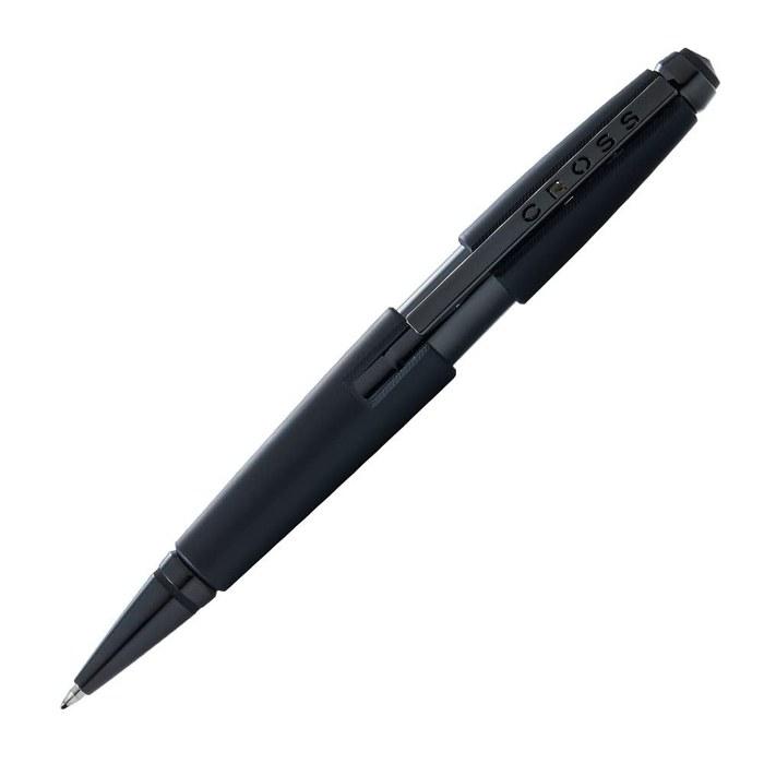 CROSS Ballpoint Pen Water-Based Edge Matte Black Lacquer NAT0555-11 F Fine Point