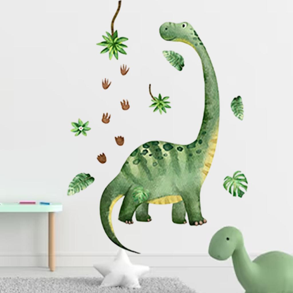 Wall Sticker Cartoon Animals Wall Decal for Cabinet Children's Room Cupboard