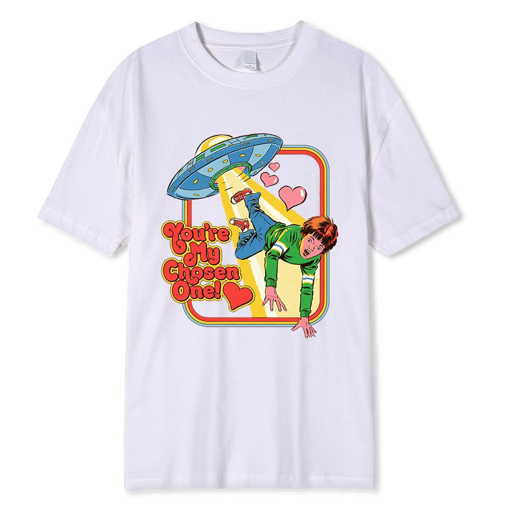 Horror Comic Series Sell Your Soul Economics For Children Men Tshirts Loose Cotton Tee Clothing Street T-Shirt