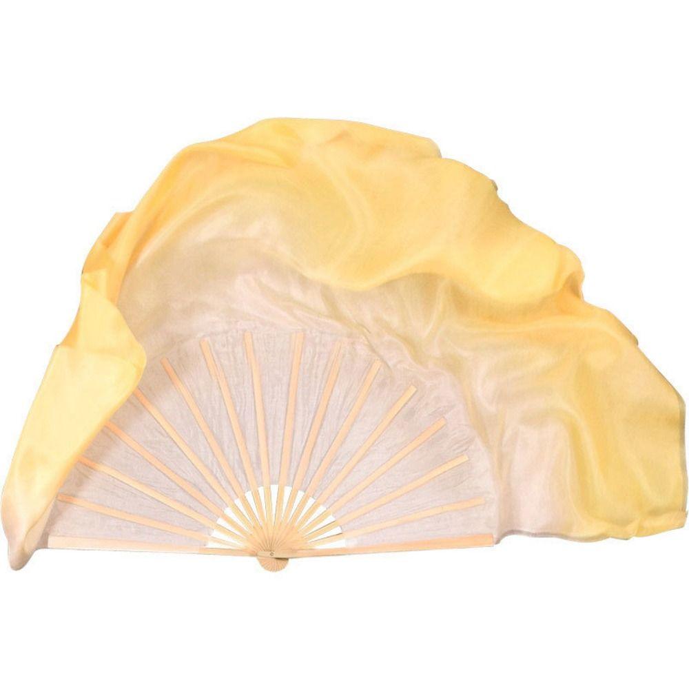 10/20cm Halbkreis Seide Kinder Kinder Bambusfächer Schleier Paare Yangko Tanzwerkzeuge