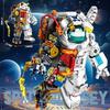 Urban-Region Exploration-Space Superior-Grade Warrior Top-Grade Exploration High-Standard Astronaut Mechanical Machine Superior-Grade Building-Set