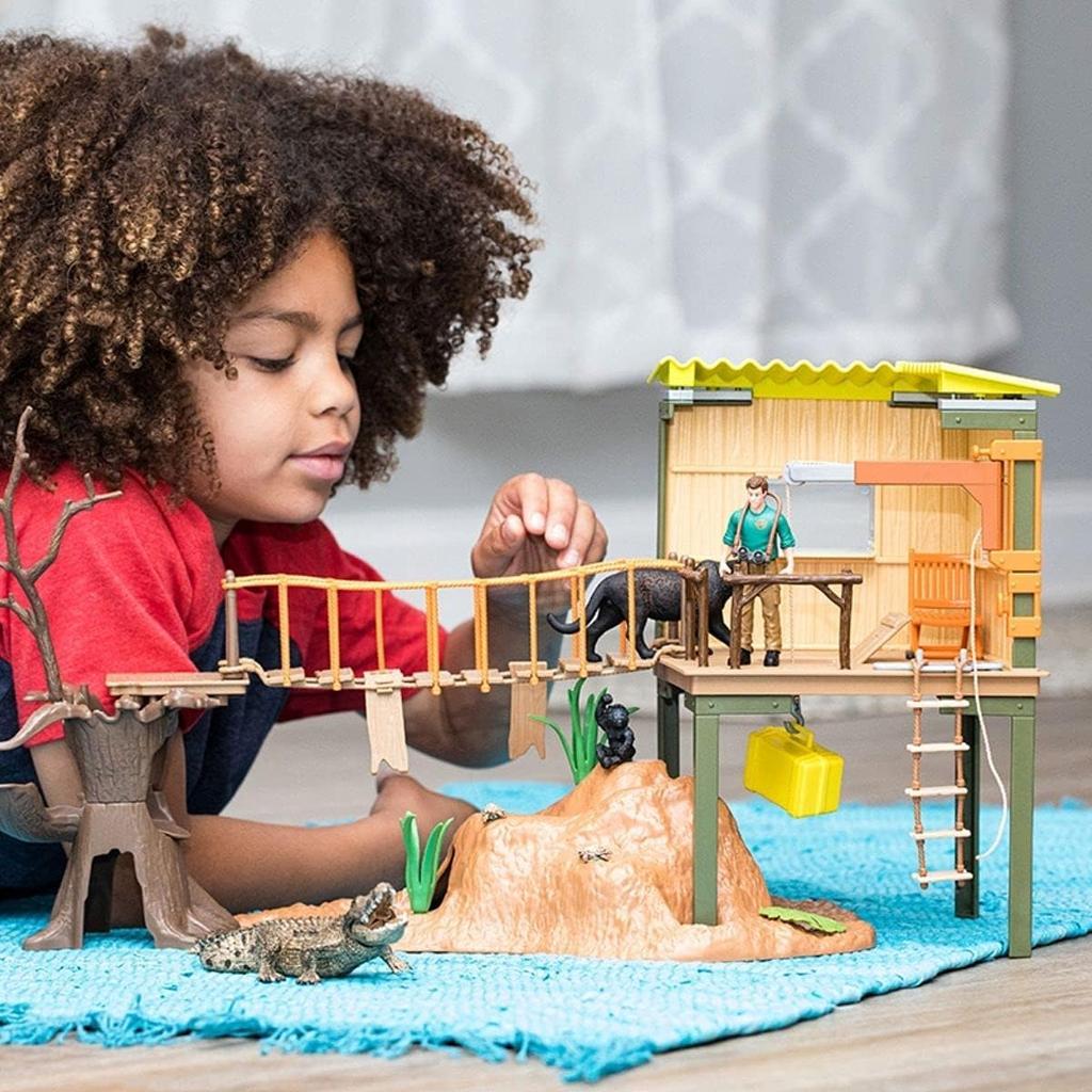 Schleich Wildlife Jungle Base Camp 42594