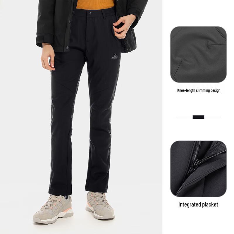 CAMEL Women's JF9863 Softshell Windproof Waterproof Hiking Pants