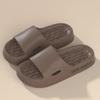 Men's Thick-Soled Sandals for Outdoor & Indoor Use - EVA, Non-Slip, Odor-Resistant, Bathroom, Summer Wear. Suitable for Women.