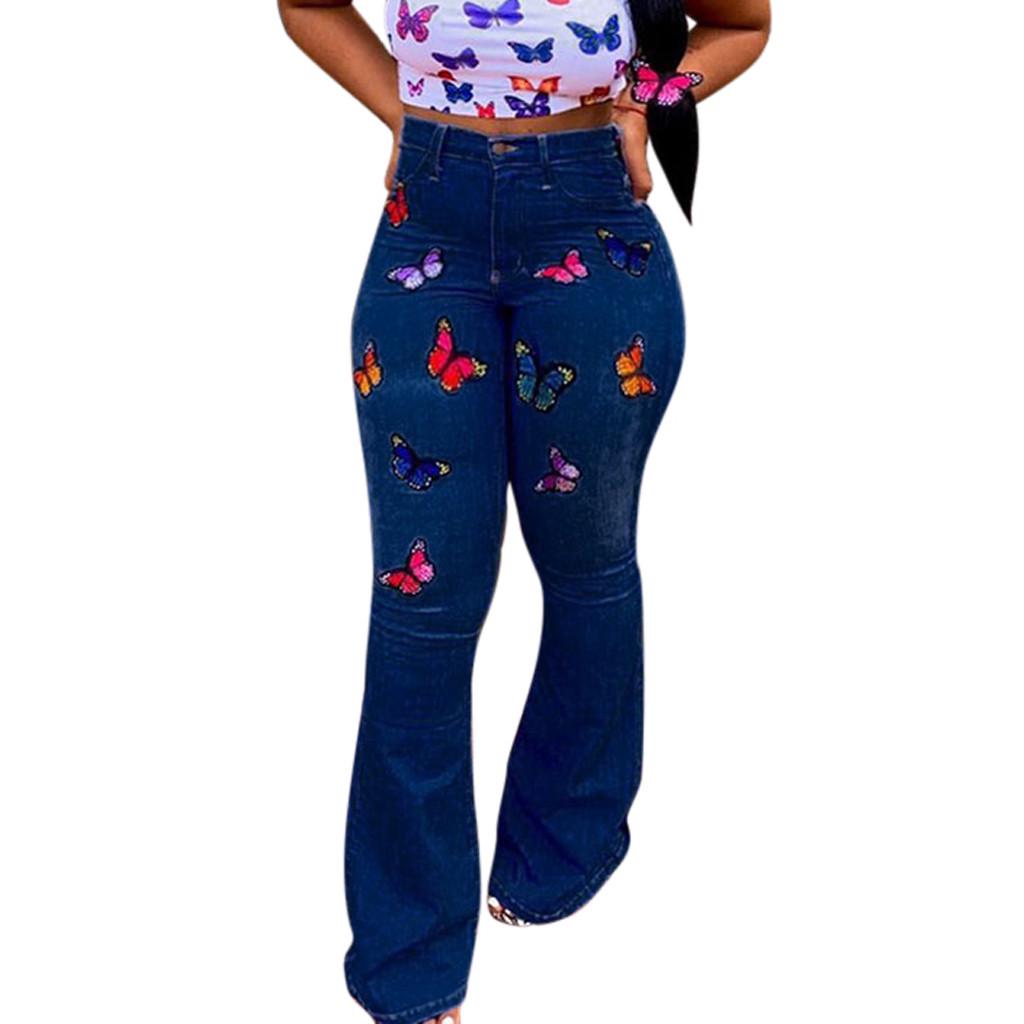 Buy FREE Jeans for Women Butterfly 