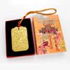 Kui Xing and Big Dipper Hanging Scroll: Grand Vision Fish Leaping Over Dragon Gate Alloy Pendant - Taoist Wen Chang Hanging Ornament Gift