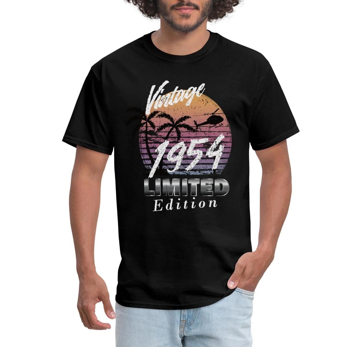 70th Birthday Vintage 1954 Limited Edition Men s T-Shirt L