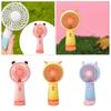 Desktop Fan Random Color Cute Lightweight Handheld Fan for Home Office Party