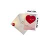 Shining Heart-shaped Puzzle Confession Card Blessing Greeting Card  Confession Couple Gift