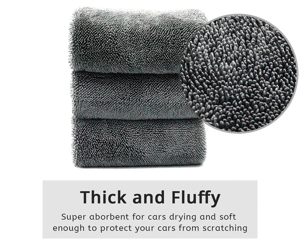 Professional Car Wash Microfiber Towel Car Cleaning Drying Cloth Hemming Car Care Cloth Detailing Car Wash Towel for Toyota