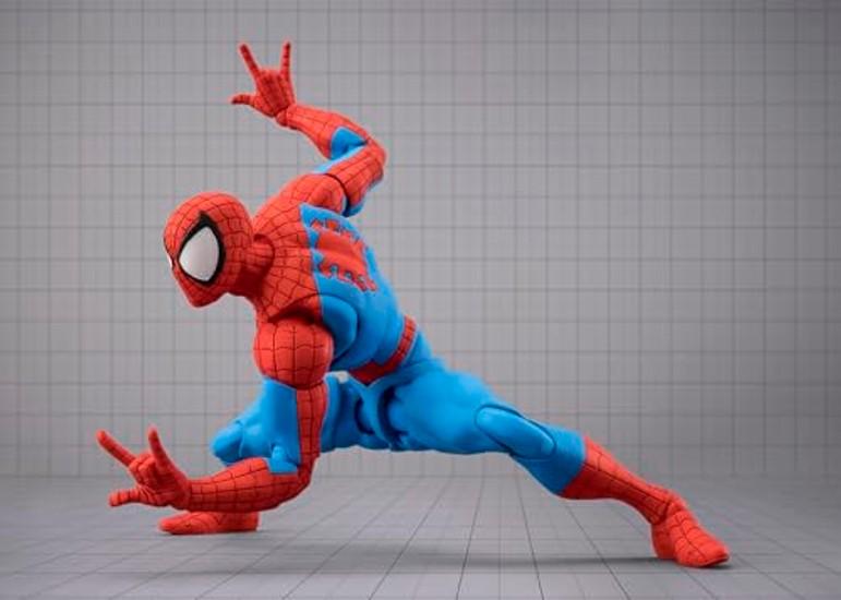 NACIONES TAMASHII SH. Figuarts Spider-Man (GAMERVERSO) figura articulada de PVC ABS pintada de aproximadamente 155 mm.