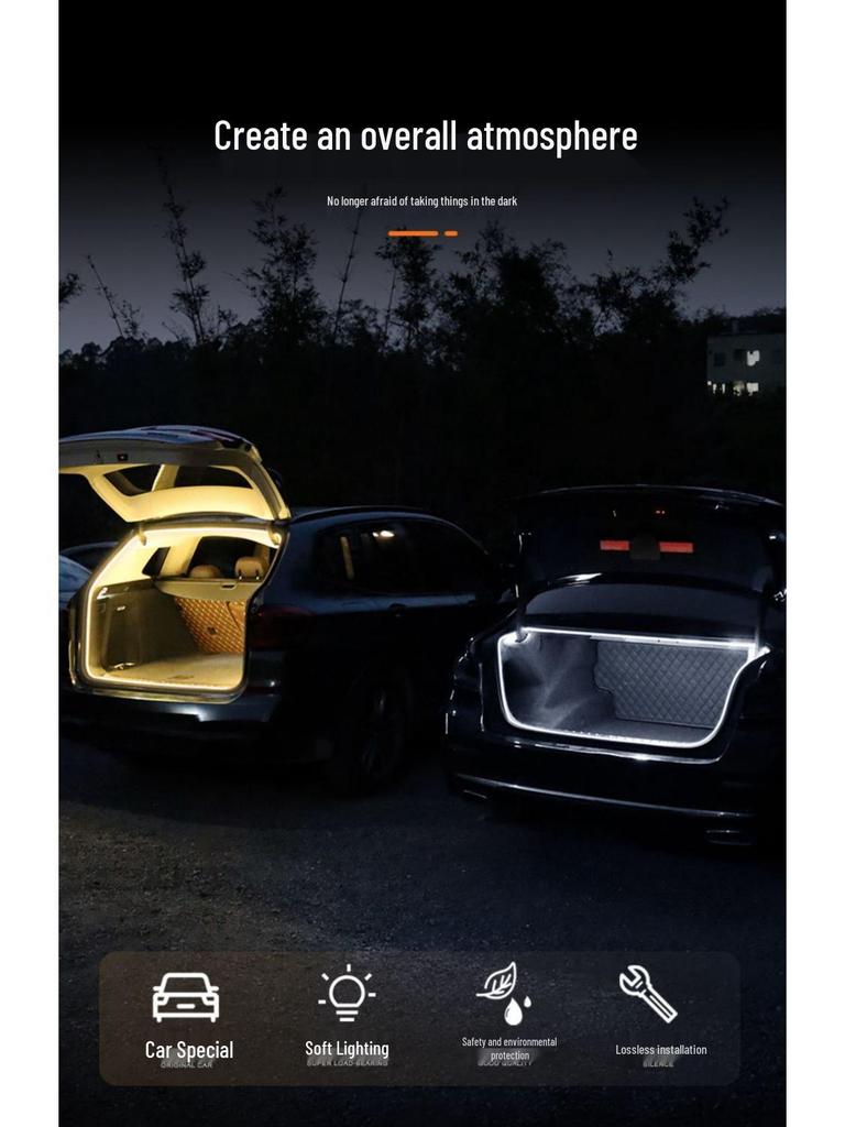 Geely Xingyue L Tailgate & Interior Ambient Trunk Light for Boyue L, Galaxy E5, L7, and Starship 7