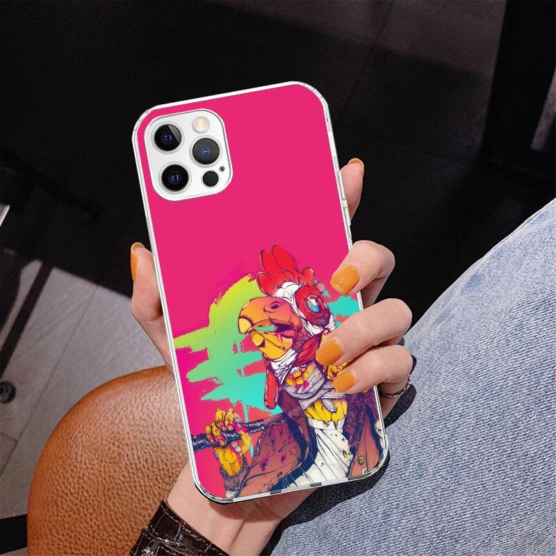 Game Hotline Miami Phnoe Case for Iphone 17 Air 16 16E 11 12 13 Mini 14 Plus 15 Pro Max 7 8 + SE 2020 Phone Cover Coque