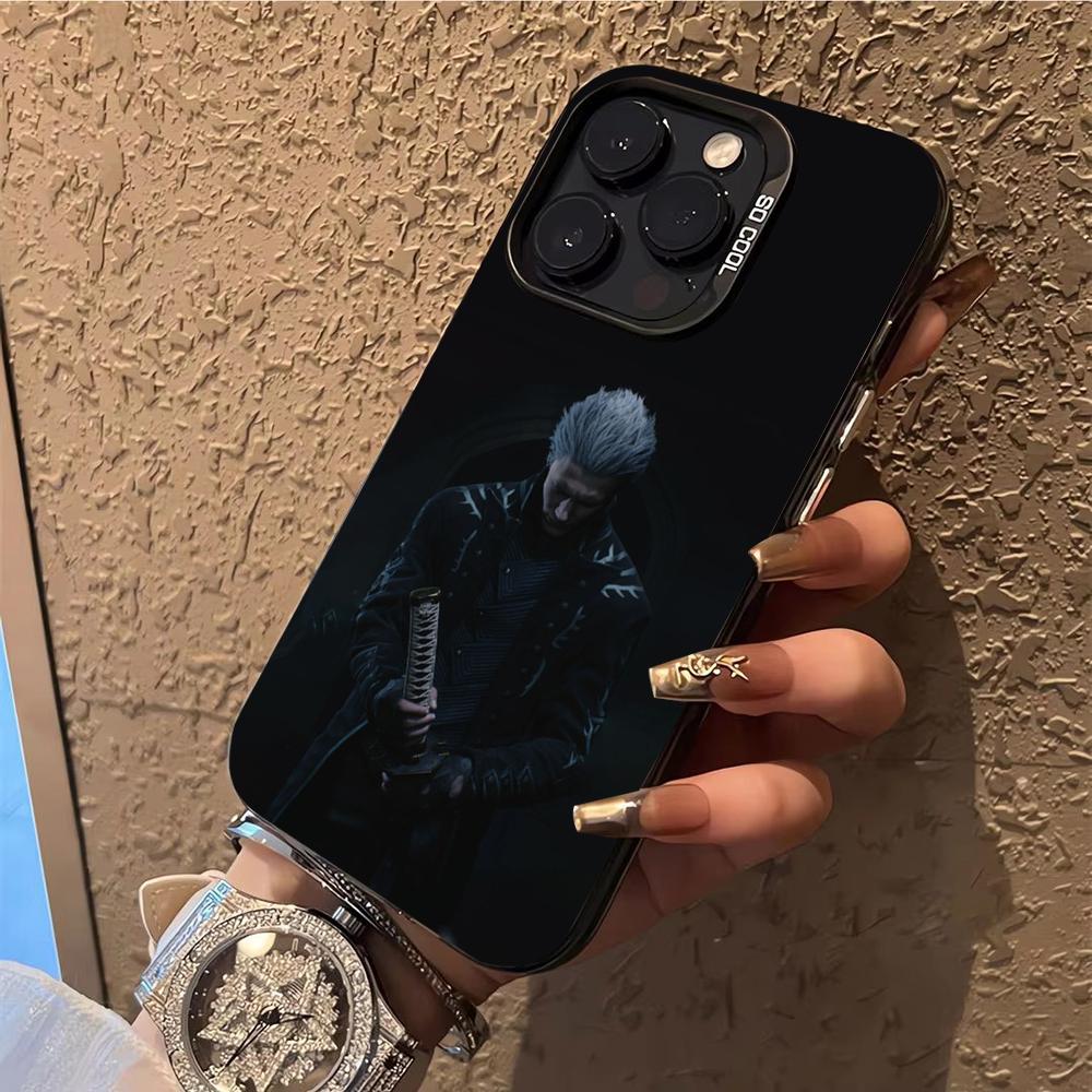 D-Devil May Cry DMC Phone Case Phone Case For iPhone 14 16 15 11 12 13 Pro Max Mini Plus Shockproof Cover