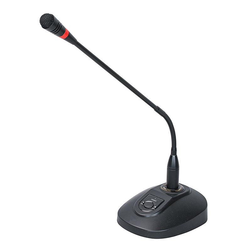 Professional Gooseneck Desktop Microphone for Conferences and Speeches