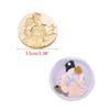 Emboss Wax Seal Stamp Head Removable Sealing Brass Stamp Head for Gifts Envelopes Invitations Greeting Cards Decorations