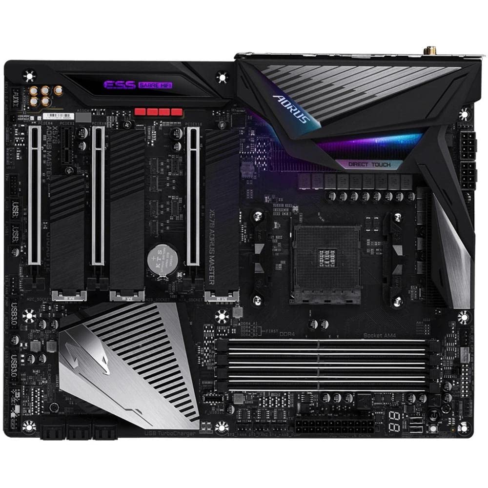 GIGABYTE X570 AORUS MASTER ATX Mainboard X570 MB4787 [AMD Chipsatz]