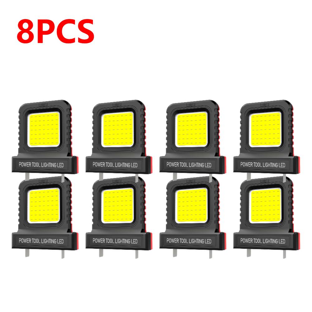 1-10PCS LED Power Tool Parts For Makita For Milwaukee For Bosch For DeWALT For Parkside For Hitachi Lithium Battery Work Lamp