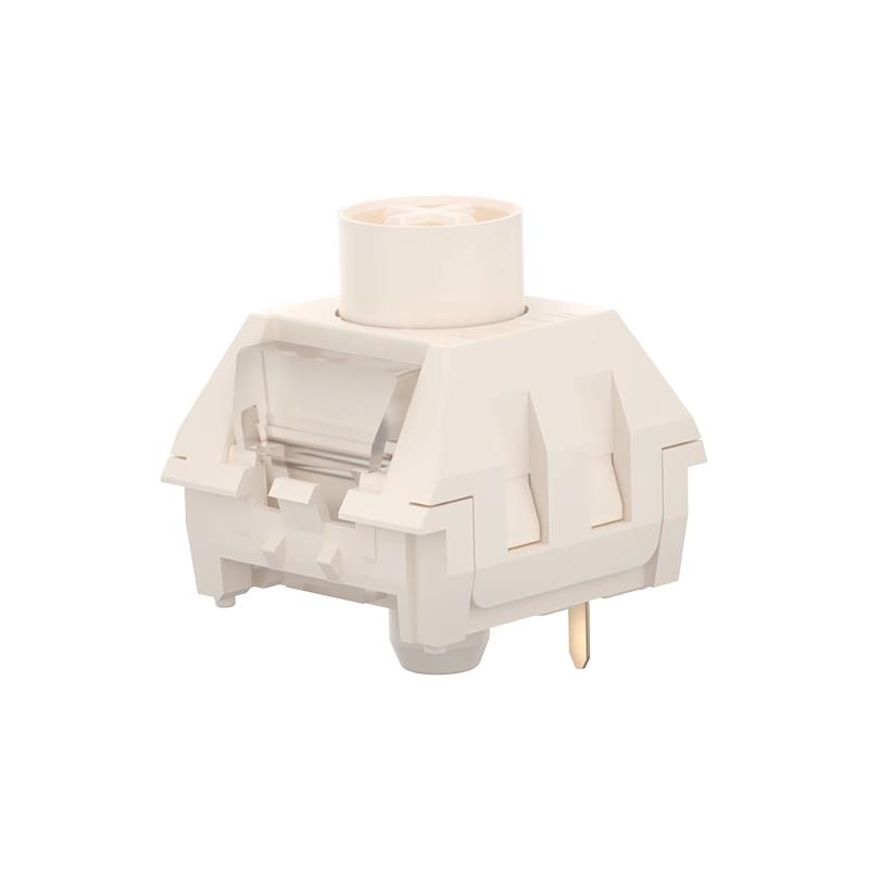 

Kailh Box Coconut Latte Cream Silent Switch 3pin Linear Mechanical Keyboard RGB Mute Switch Custom Game Office Kit Super Smooth 10 PCS