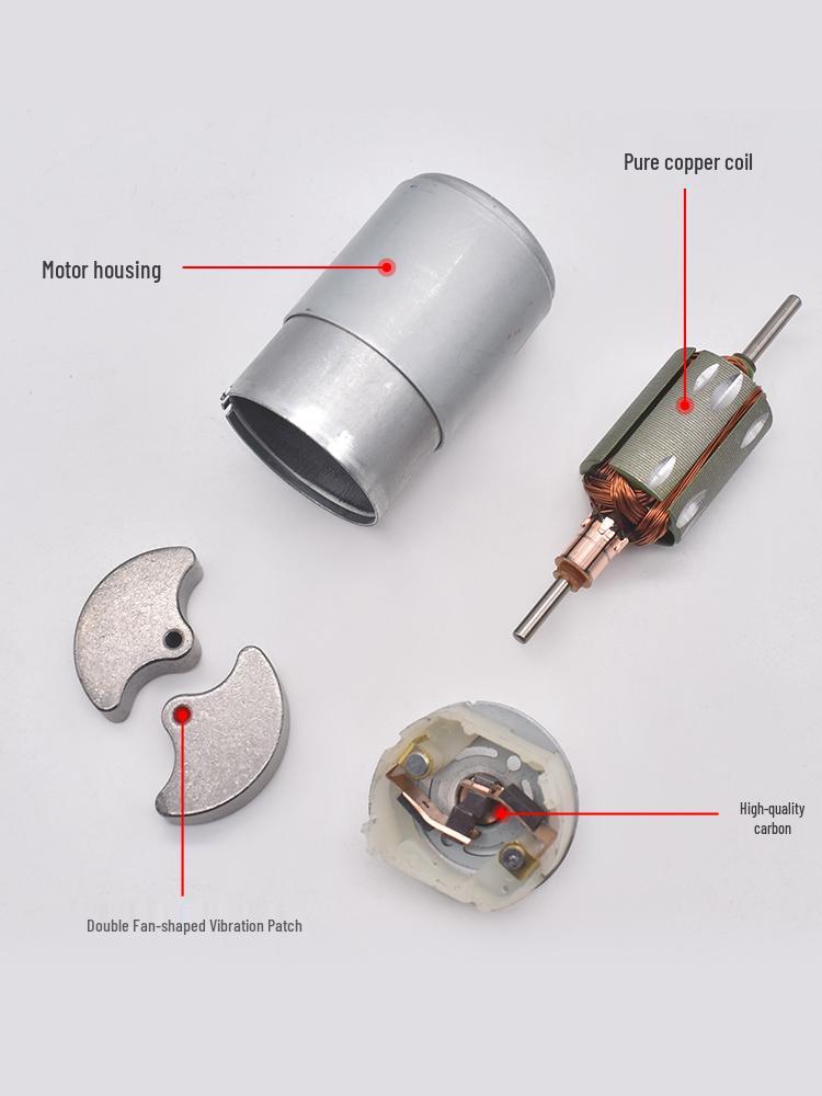 R-555 Mini Doppelkopf-Vibrationsmotor 6V/12V/24V
