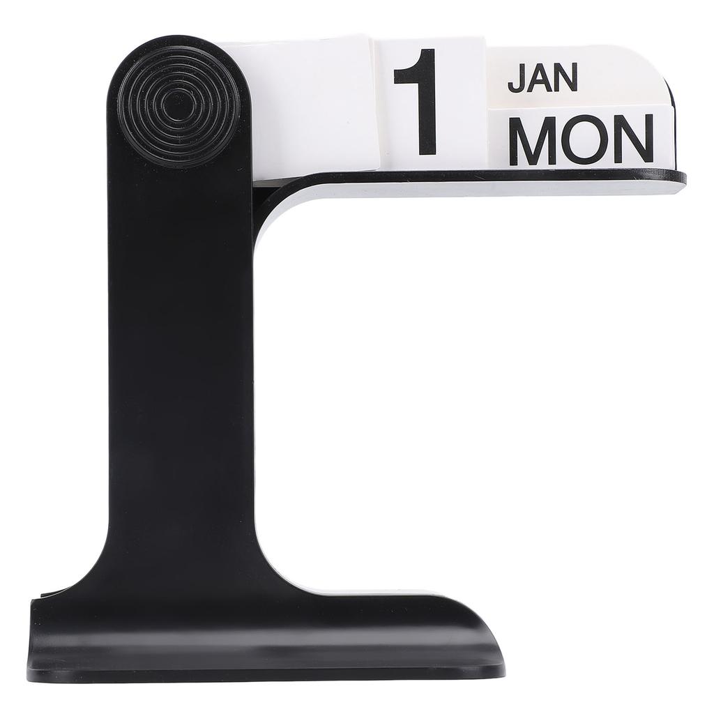Flipping Simple Calendar Desktop Decoration Stress Relief Ornament Month Date and Day Boards Flip Pe