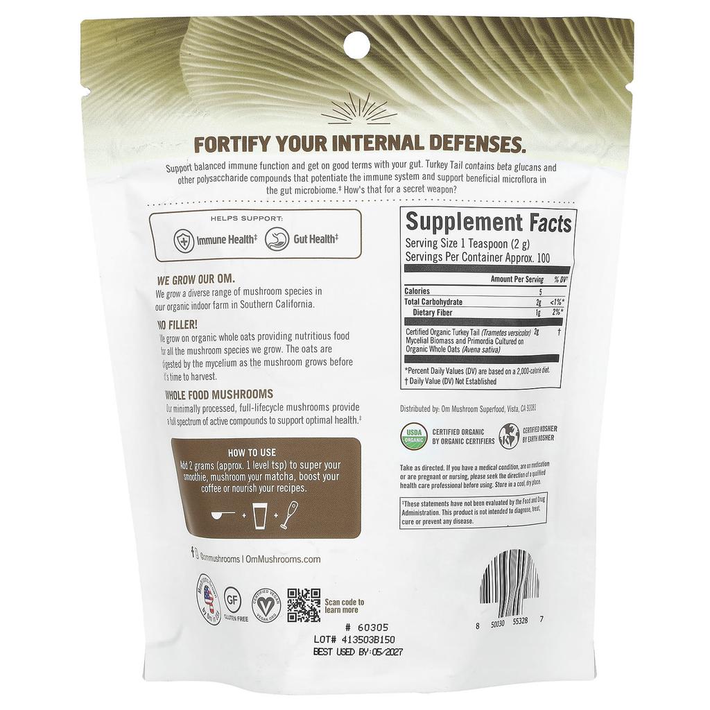 Cloud Mushroom, Mushroom Powder, 200G(7.05Oz)