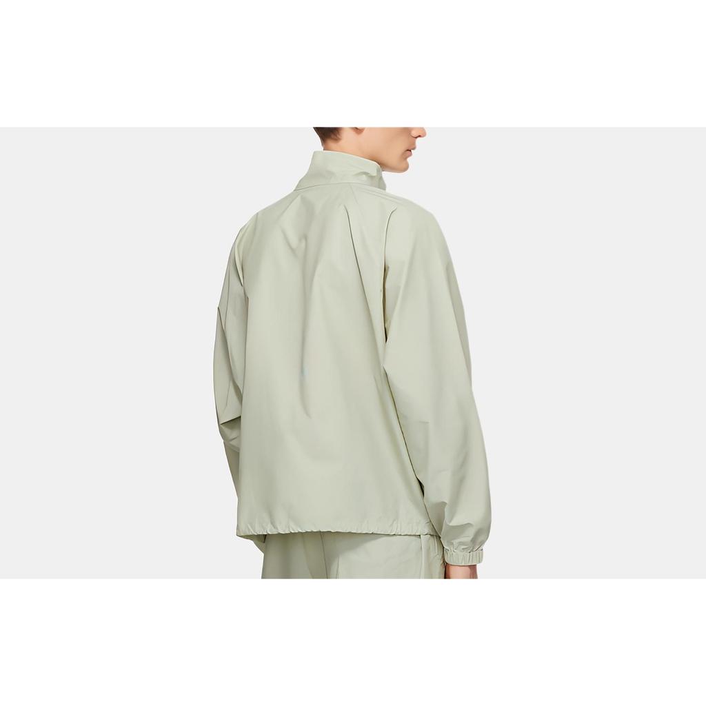 Fear of God Essentials FW20 Half-Zip Track Jacket Sage Men's FOG-FW20-191