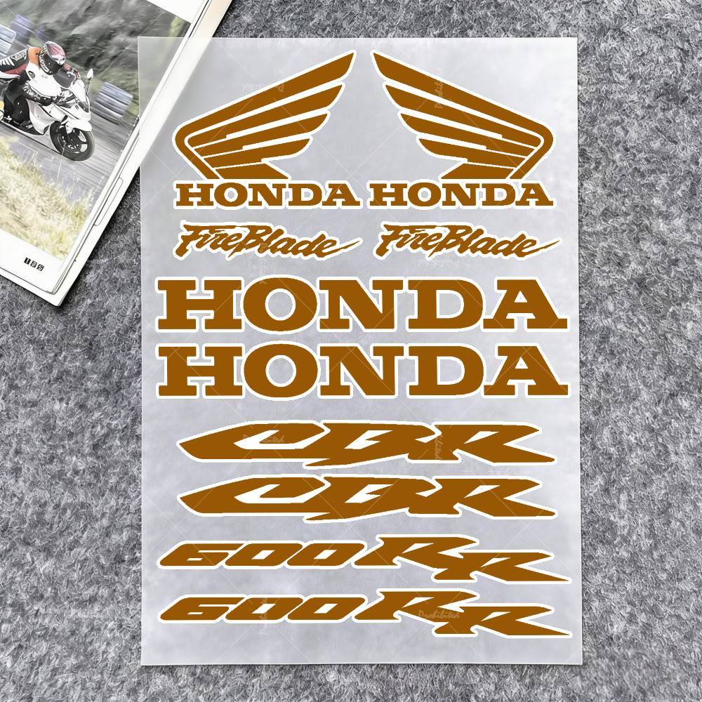 Fashion Waterproof For Honda Stickers Reflective motorcycle stickers, 3M safety warning at night in the dark scooter helmets TO0