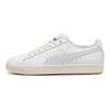 Puma Clyde Comfortable Versatile Low-Top Sneakers Unisex Sneakers White 398703-02