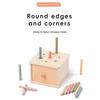 Shape Matching Montessori Wooden Toy Wooden Early Education Box  Teaching Aid